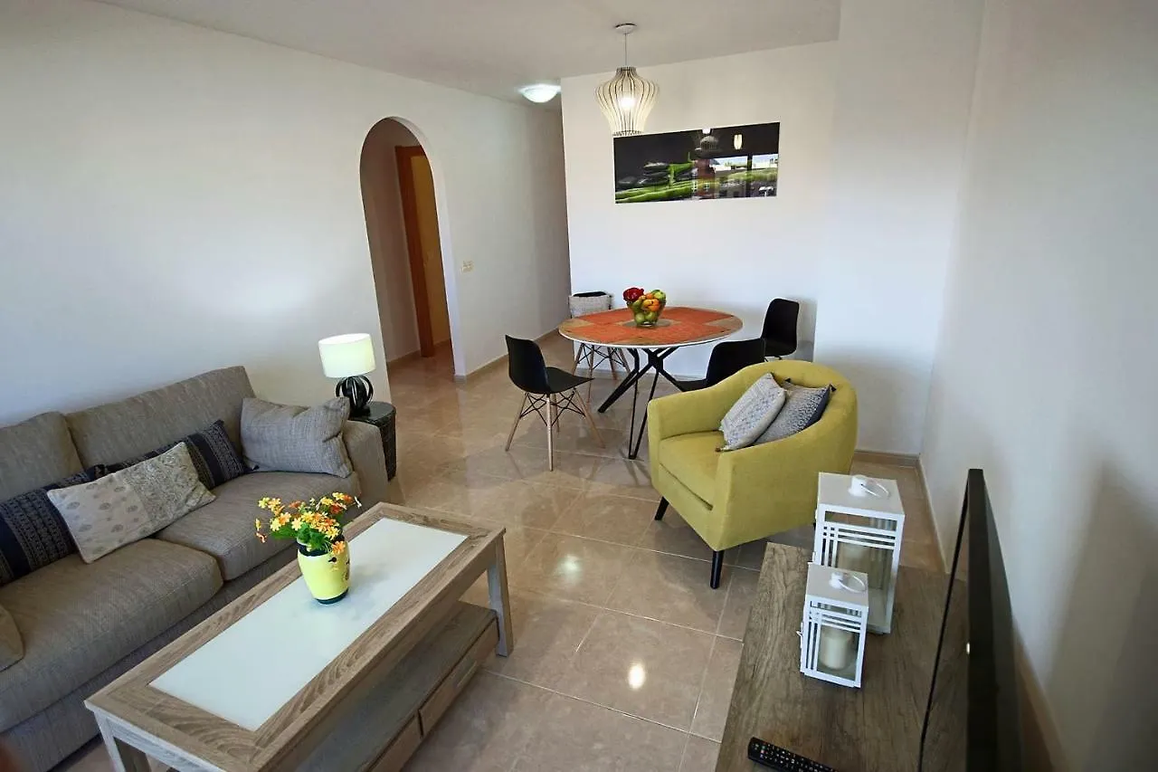 La Perla Sea View, Pool, Parking And Wifi Apartment El Medano