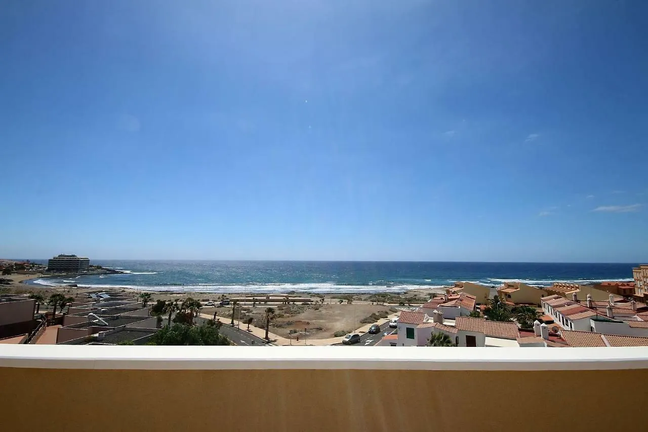La Perla Sea View, Pool, Parking And Wifi Apartment El Medano